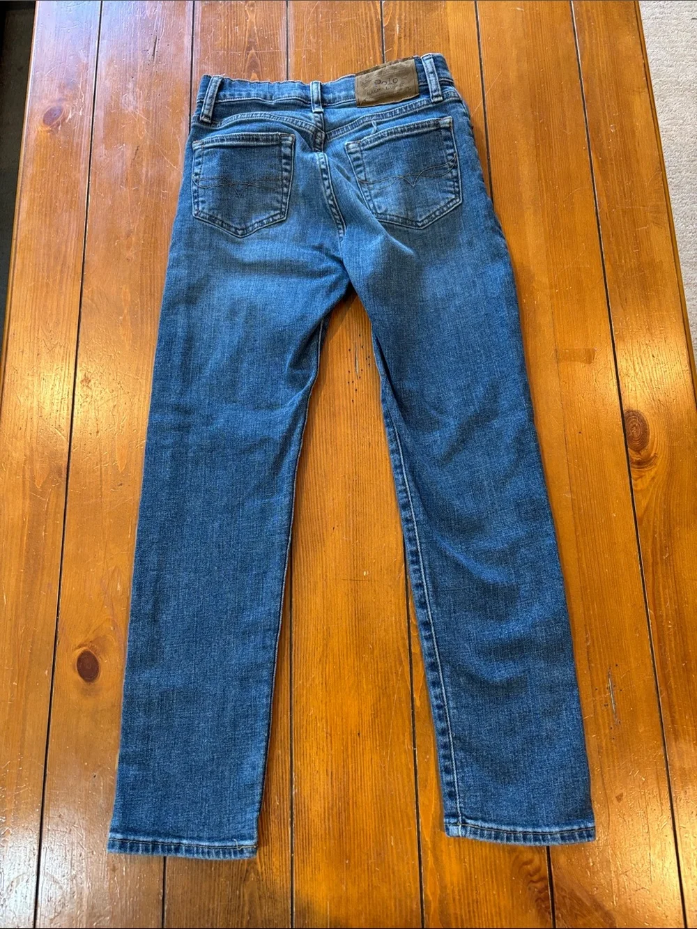 Polo Ralph Lauren Sullivan Slim Blue Jeans Boys Size 12 EUC